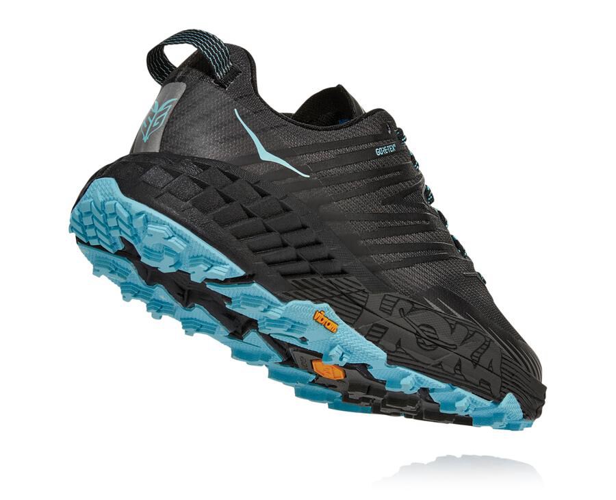 Chaussure Trail Hoka One One Speedgoat 4 Gore-Tex Femme - Noir - SQG-083765